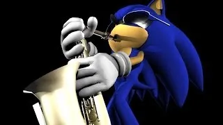 Sonic Epic sax guy (3D animation parody)