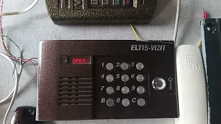 Домофон ELTIS-VIZIT с кнопкой выхода ELTIS B-21