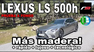 LEXUS LS 500h | BERLINA LUJO | FULL HYBRID | Prueba a fondo | revistadelmotor.es