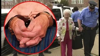 Idosa de 102 anos foi presa na porta de sua casa para realizar o seu sonho