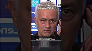 MOURINHO: “Spero che l’INTER vinca lo SCUDETTO!”