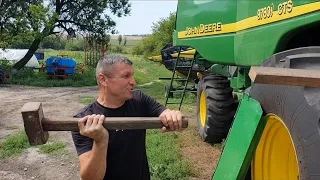 Заміна муфти John Deere 9780