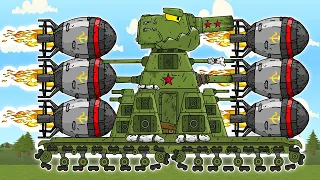 Dangerous Battle of Super Tanks - Cartoons about tanks