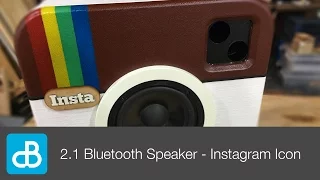 Building an Instagram Icon 2.1 Bluetooth Speaker - by SoundBlab