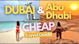 Dubai & Abu Dhabi Budget Travel Guide w/ Costs & Itinerary 2024 • ₱15,000 for 4 DAYS!