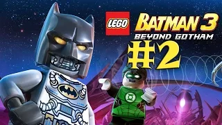 LEGO Batman 3: Beyond Gotham - Walkthrough - Part 2 - Breaking BATS! [HD]