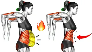 Do This STANDING 30-Min and Reduce Belly Fat | Exercises To BURN LOWER BELLY FAT 🔥 100% GET FLAT ABS