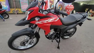 conheça o Big Feirão de motos novas e seminovas fui até o stand da motorac Honda