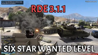 Grand Theft Auto V | RDE 3.1.1 [ SIX STAR WANTED LEVEL ]