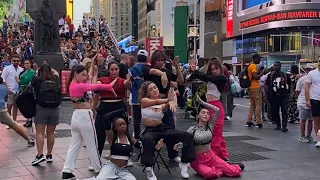 [KPOP in Public Times Square] babymonster - 2NE1 mash up dance cover | Fancam Ver.