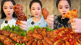 ASMR CHINESE FOOD MUKBANG EATING SHOW  | 먹방 ASMR 중국먹방 | XIAO YU MUKBANG #28