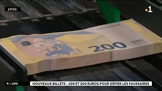 Nouveaux billets : 100 et 200 euros pour défier les faussaires