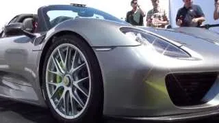 Jay Leno Testing the Porsche 918 Spyder