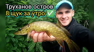 Рыбалка на Трухановом острове. НЕРЕАЛЬНО МНОГО ЩУКИ в центре  Киева.