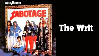 BLACK SABBATH  - The Writ (Sabotage 1975, HD + lyrics)