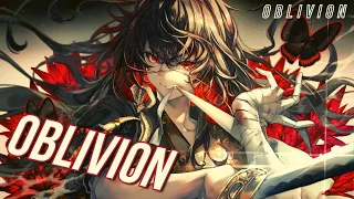 『 Nightcore 』↬ Oblivion // Dirty Palm & Micah Martin ( Lyrics )