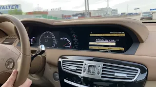 Mercedes CL63 AMG Highway Acceleration (160km/h)