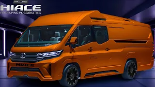 AMAZING LUXURY VAN🔥 Next-Gen 2025 Toyota HiAce Commuter Premio - Ready to fight against SPRINTER 😎