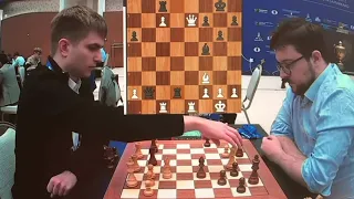 Alexey Sarana ; Maxime Vachier Lagrave.World Blitz Chess Championship.