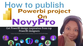 How to publish Powerbi project on novyPro | How to make dashboard interactive