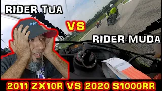 Aksi Mengejar Rider EX-MotoGP | Terbukti Moto BMW Paling Laju | ZX10R 2021 Review