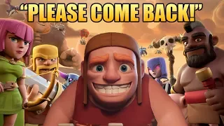 Clash of Clans Mini Story - "Builder, Please Come Back!" | CoC Builder Apology - Why Did He Leave?