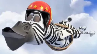 Madagascar 3 (2012) - Zebras Can Fly Scene | Famous InStyle