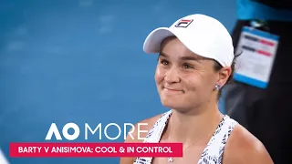 Barty v Anisimova: Cool Calm and in Control | Australian Open 2022