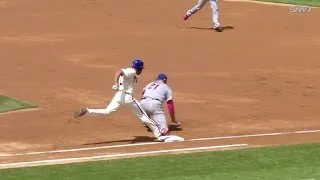 NYM@PHI: Safe call at first overturned in the 1st