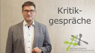 Wie Sie erfolgreich Kritikgespräche mit Ihren Mitarbeitern führen.