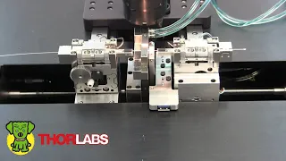 Splicing Fiber with GPX Glass Processors and LFS Large Fiber Splicers