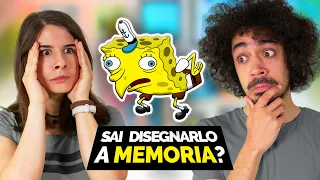 DISEGNARE i cartoni animati A MEMORIA?! 🐸