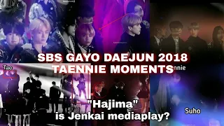 Taennie SBS Gayo Daejun 2018 Moments and "HAJIMA" Moment/Is Jenkai Mediaplay?