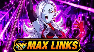 POWERFUL EZA! LEVEL 10 LINKS 100% RAINBOW STAR EZA DARKNESS TOWA! (DBZ: Dokkan Battle)