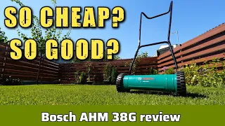 Bosch AHM 38 G - review & test #boschhomeandgarden #lawn #bosch