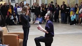 Casey & Meg Marriage Proposal Flash Mob - Eastview Mall (BreakingNormalProd)