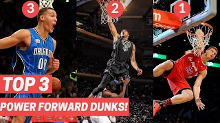 Top 3 Dunks from Power Forwards Every Year! (2009-2020)