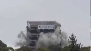 Farewell, Warren Hall (CSU East Bay Building Implosion)