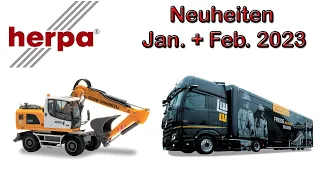 🚙💨 Herpa Modellauto Neuheiten Januar und Fabruar 2023