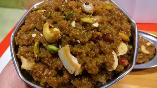 कुकर में बनाए राजस्थानी लापसी,जब भी मीठा खाने का मन हो तो गरमागरम ये रेसिपी बनाओ Rajasthani Laapsi🔥👌