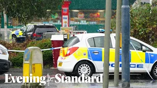 Knife-wielding man detained after staff forced to hide at Bristol petrol station