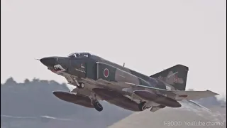 Farewell after the fog ・ JASDF RF-4 Phantoms - ASMR