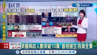 全球新冠肺炎確診數"破億"WHO秘書長譚德塞稱"數字使人麻木" 德國批中國與WHO"隱匿疫情"梅克爾:希望記取教訓｜主播 廖婕妤｜【國際局勢。先知道】20210127｜三立iNEWS