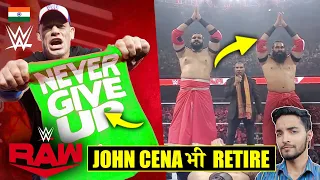 RAW: John Cena Ka Retirement😢...Indus Sher Debuts on RAW, KO/Sami Lost - WWE Raw Highlights 2023