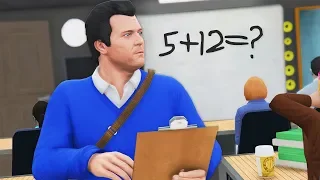 GTA 5 - Working as a School Teacher! (Real Life Mod)