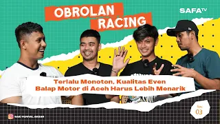 MEKANIK DAN PEMBALAP #RACETECH  BAWA HARUM NAMA ACEH - MOHM. SILMI HELSINKY - DECUL ALIAS ADEL