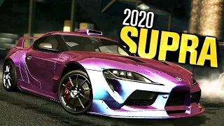 Need for Speed Most Wanted - WIDEBODY 2020 Toyota Supra Customization! (A90 MK5)