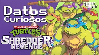 Curiosidades de Teenage Mutant Ninja Turtles Shredder's Revenge