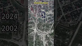 What Putin has done before😢Chechen War#city#war#putin#earth#world#chechen#russia#sad#damage#shorts