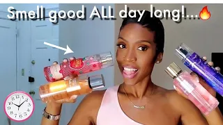 10 Most LONG-LASTING Body Mists That Will Get you COMPLIMENTS ALL Day! Bath&Body Works | VS